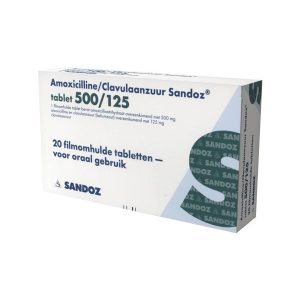 Amoxicilline Clavulaanzuur 500/125Mg Kopen