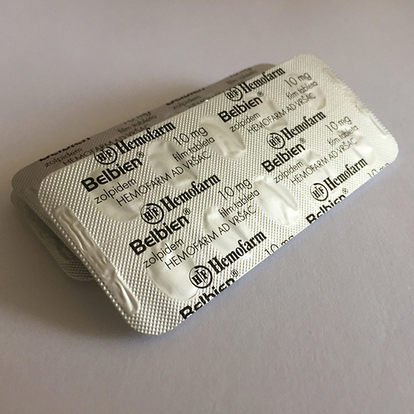 Zolpidem 10 mg - Belbien Hemofarm 3 strips 5 x Zolpidem Kopen
